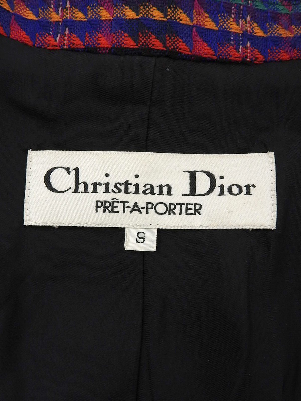 ウールデザインパターンジャケット マルチ