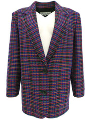 ウールデザインパターンジャケット マルチ