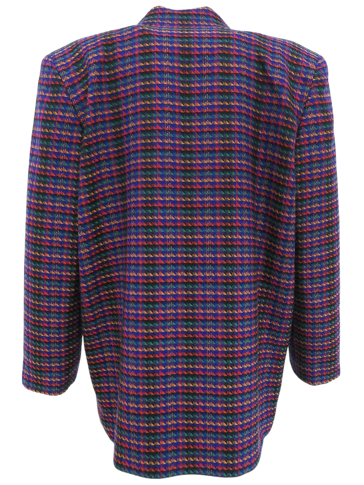 ウールデザインパターンジャケット マルチ