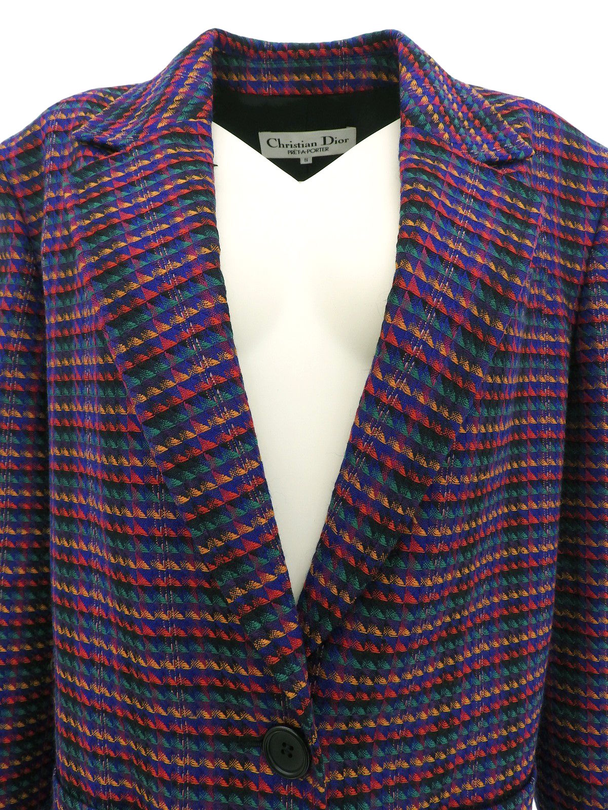 ウールデザインパターンジャケット マルチ