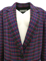 ウールデザインパターンジャケット マルチ