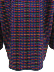 ウールデザインパターンジャケット マルチ