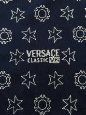 メデューサパターン半袖トップス ネイビー