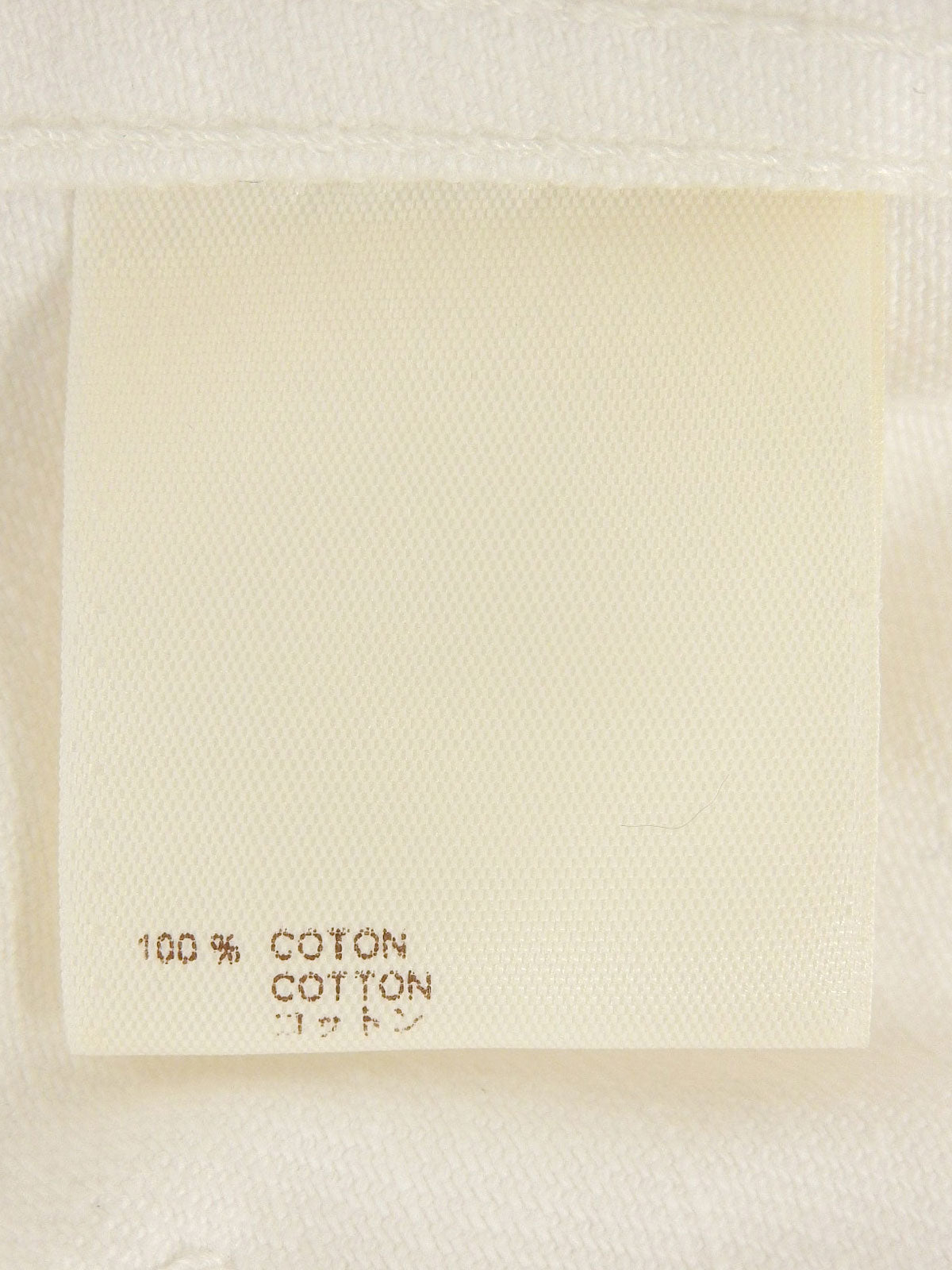 デニムロゴボタンジャケット ホワイト