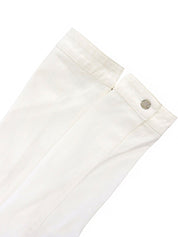 デニムロゴボタンジャケット ホワイト