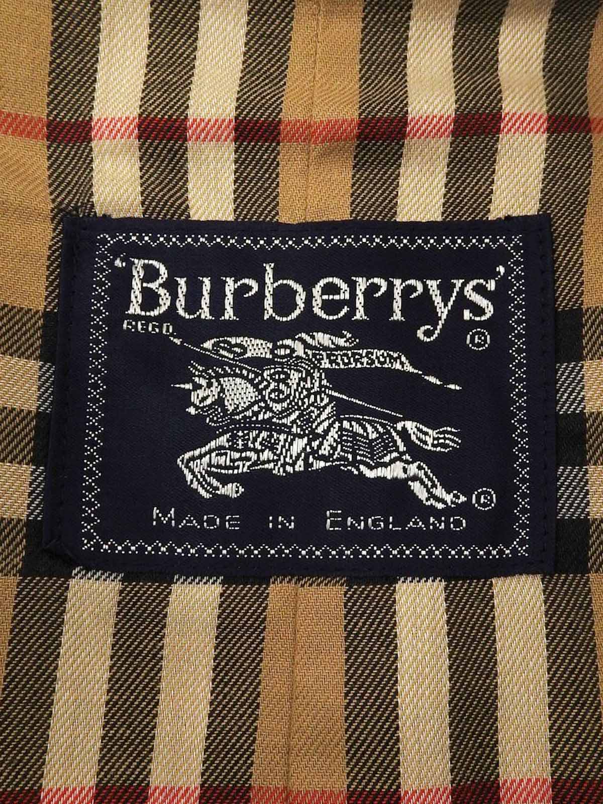 ノバチェックライニングトレンチコート カーキ