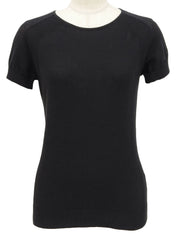 2008年製 スポーツラインCCマーク半袖ニット ブラック