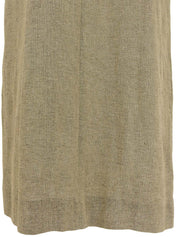 1998年製 リネンノースリーブワンピース ベージュ