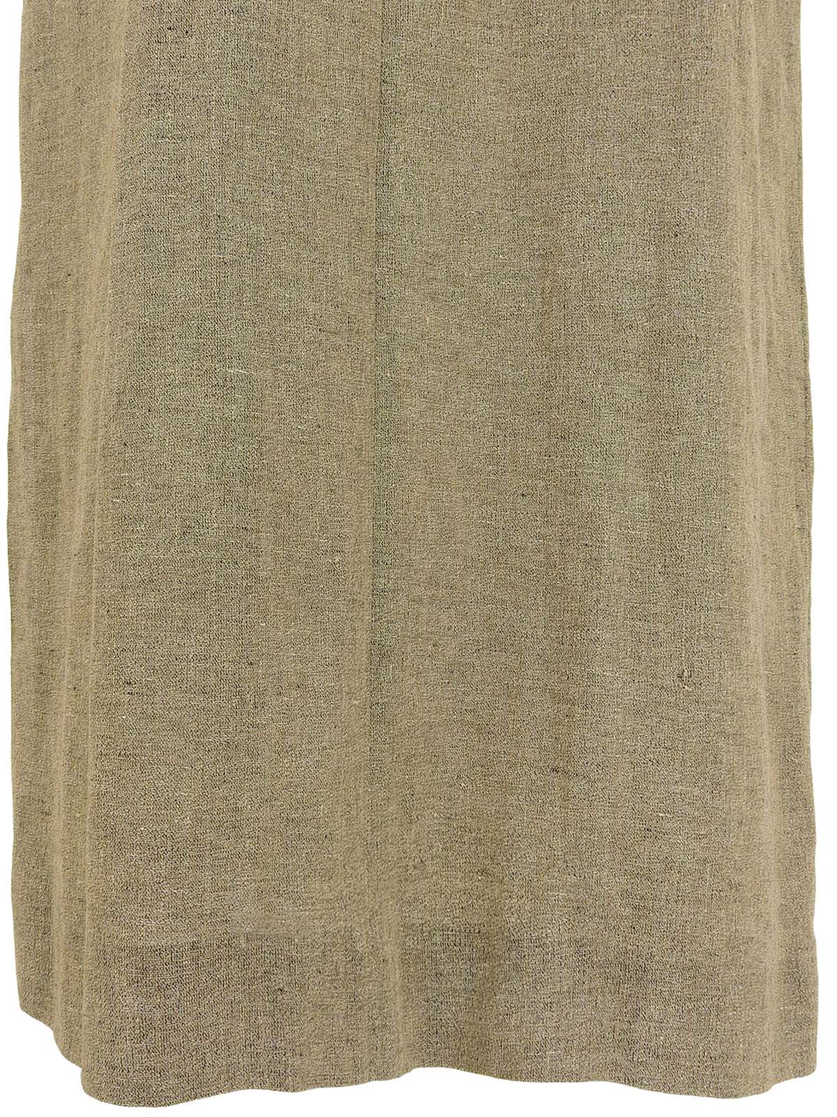 1998年製 リネンノースリーブワンピース ベージュ