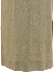 1998年製 リネンノースリーブワンピース ベージュ