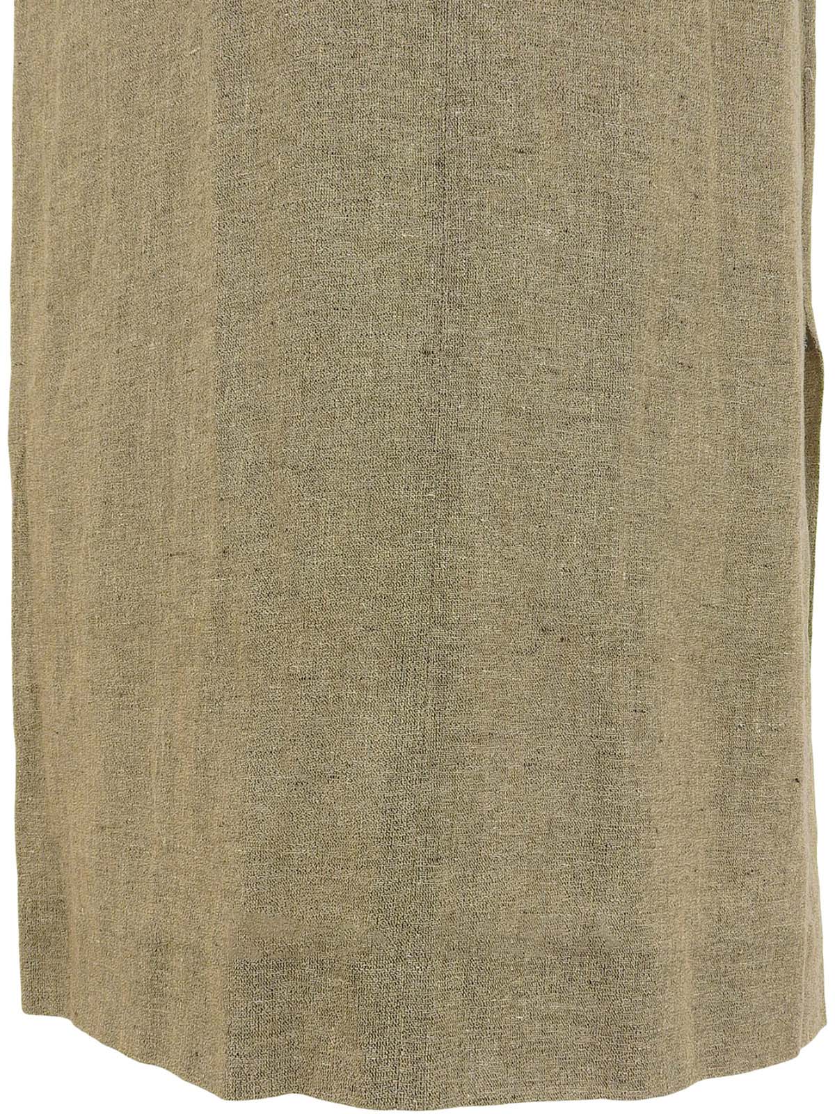 1998年製 リネンノースリーブワンピース ベージュ