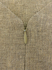 1998年米色亚麻无袖连衣裙