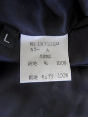 ロゴエンブレムワッペンジャケット ネイビー