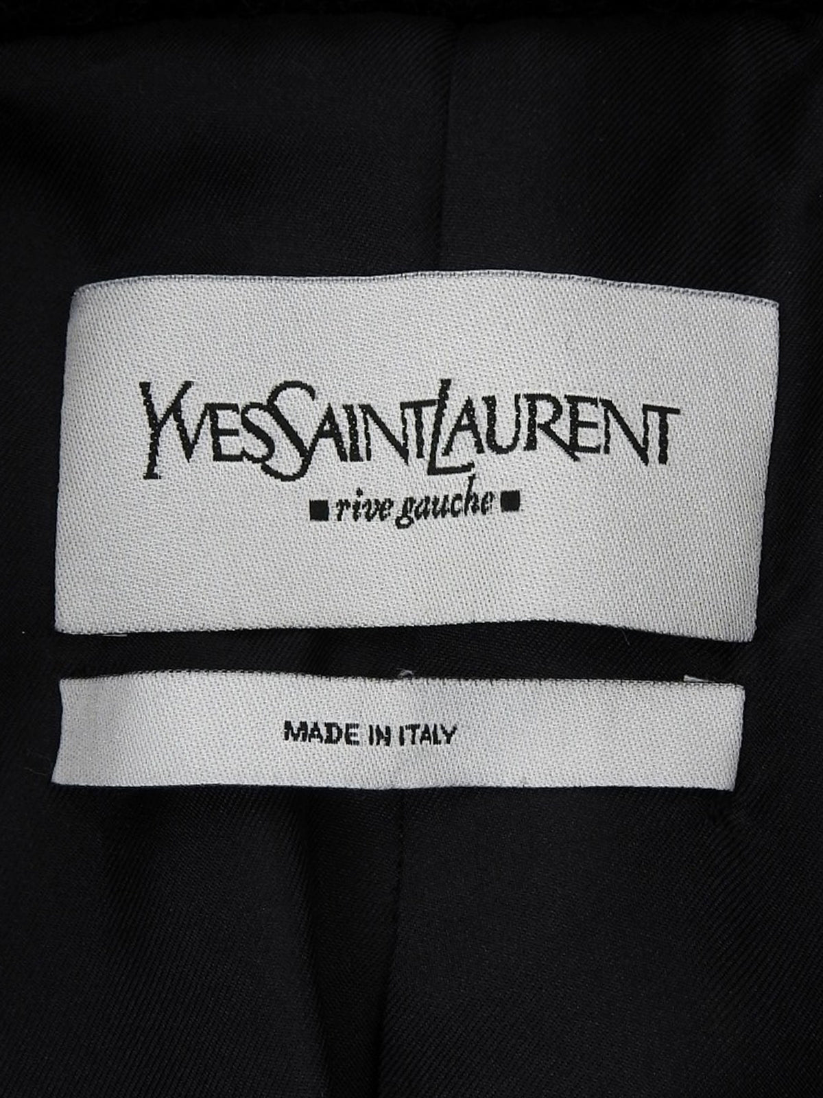 モヘアダブルブレストコート ブラック