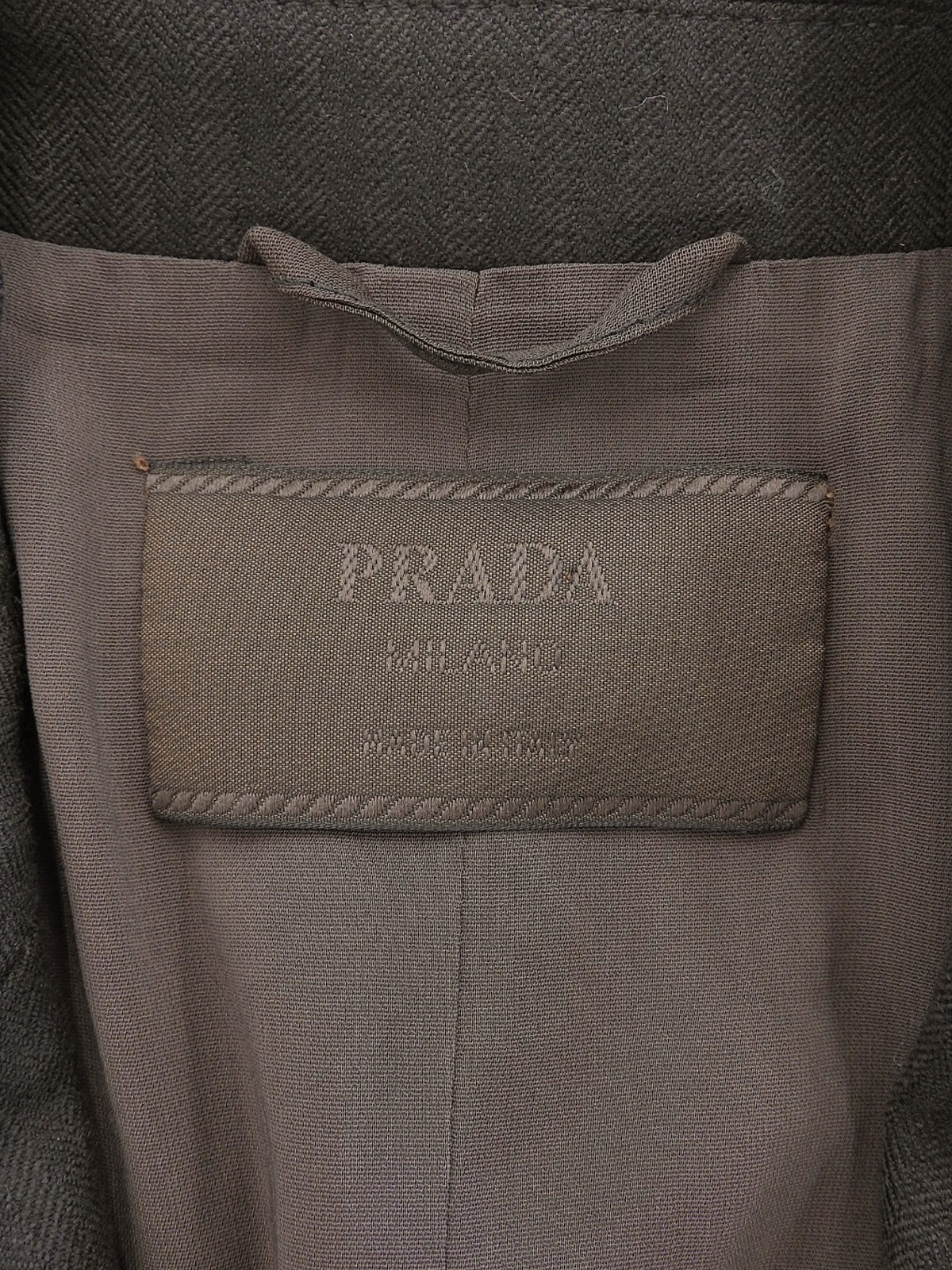 ウールセットアップ ダークブラウン