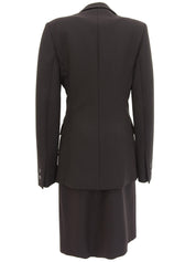 ウールセットアップ ダークブラウン