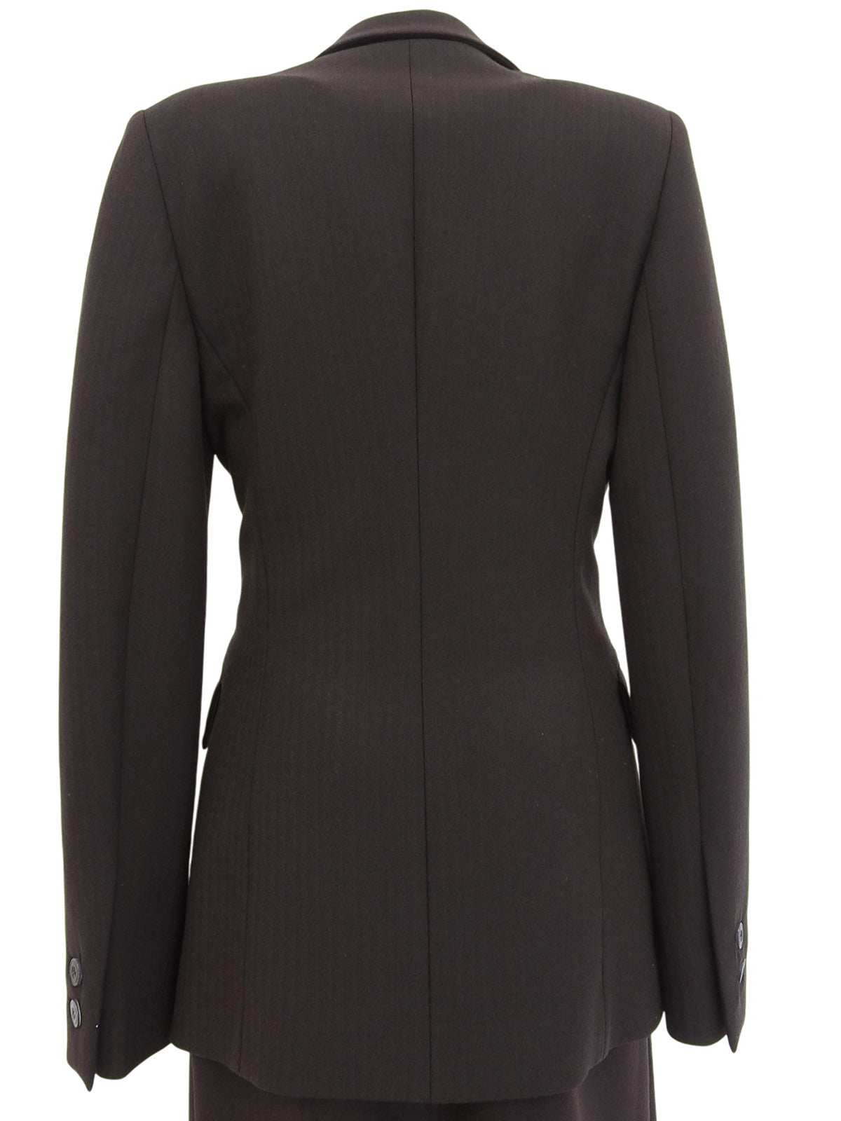 ウールセットアップ ダークブラウン