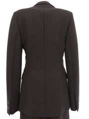 ウールセットアップ ダークブラウン