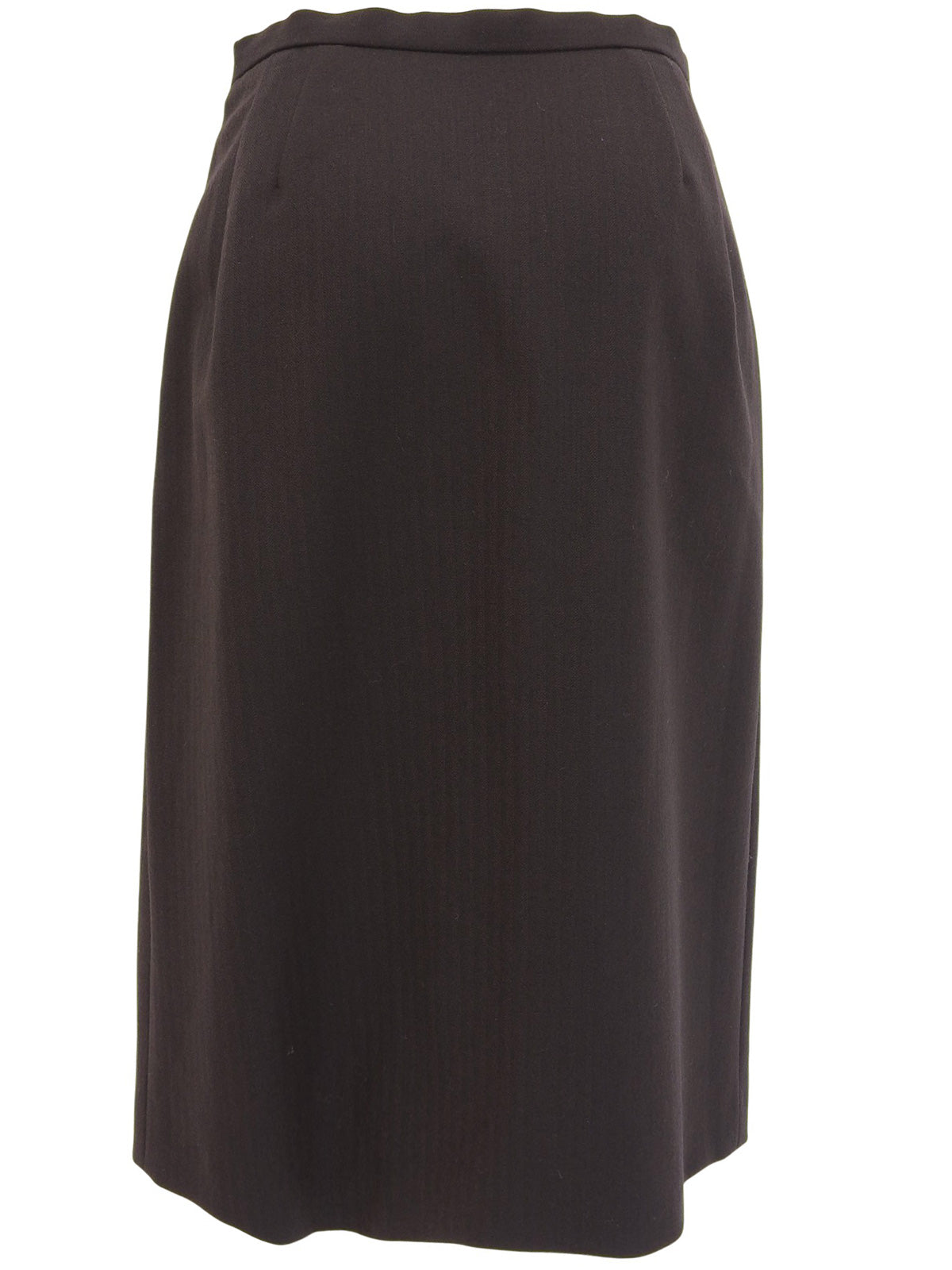 ウールセットアップ ダークブラウン