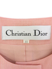 ロゴボタンノーカラーセットアップ ピンク