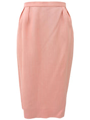 ロゴボタンノーカラーセットアップ ピンク