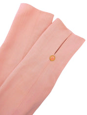 ロゴボタンノーカラーセットアップ ピンク