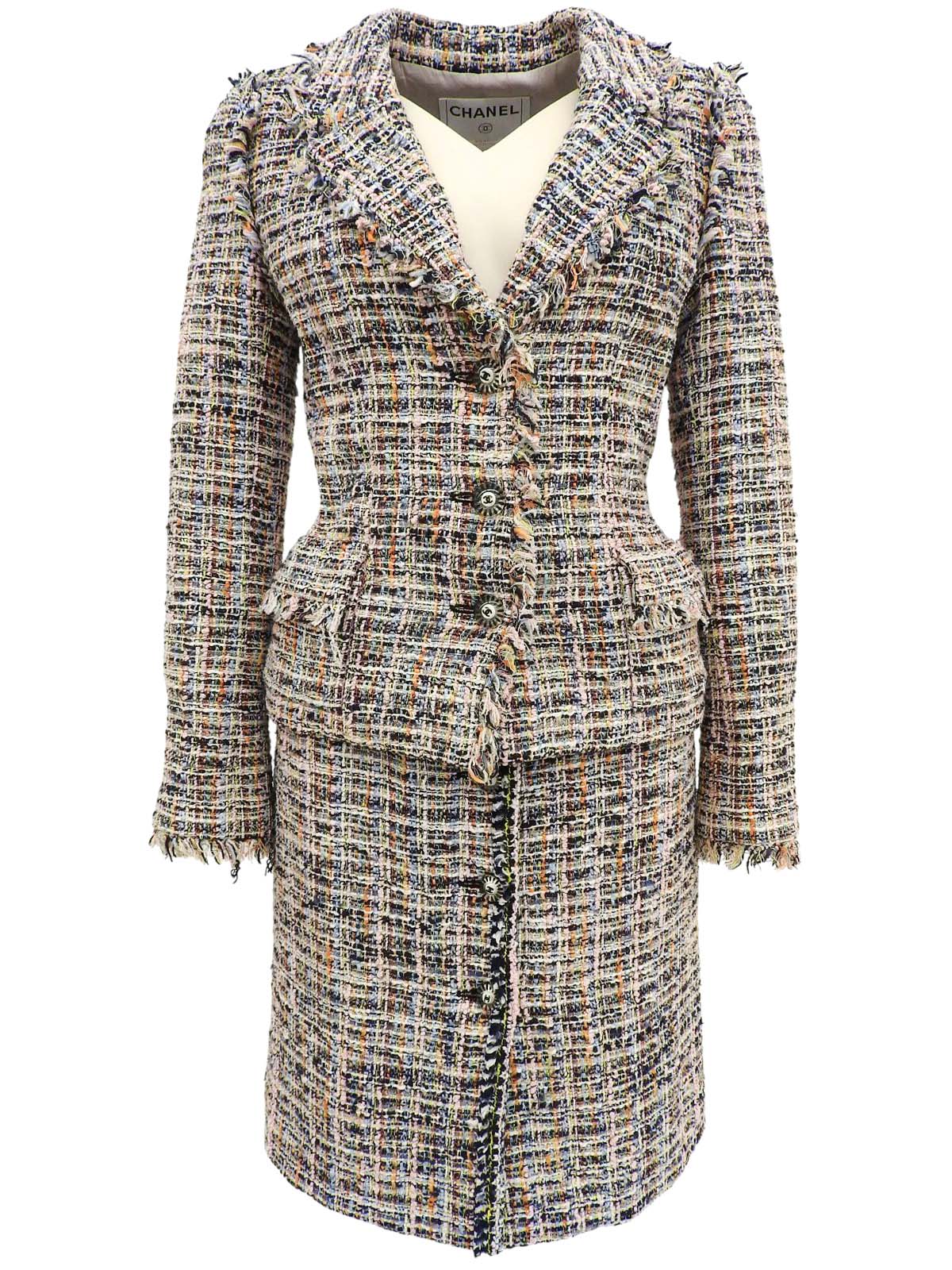 2004 Tweed CC Mark Button Set Multi