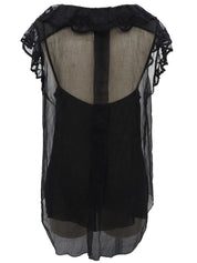 2002年製 レースCCマークノースリーブアンサンブル ブラック