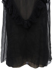 2002年製 レースCCマークノースリーブアンサンブル ブラック