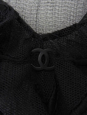 2002年製 レースCCマークノースリーブアンサンブル ブラック