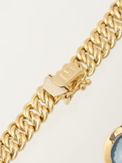 ウノアエレ18Kダイヤモンドカメオチェーンネックレス ゴールド