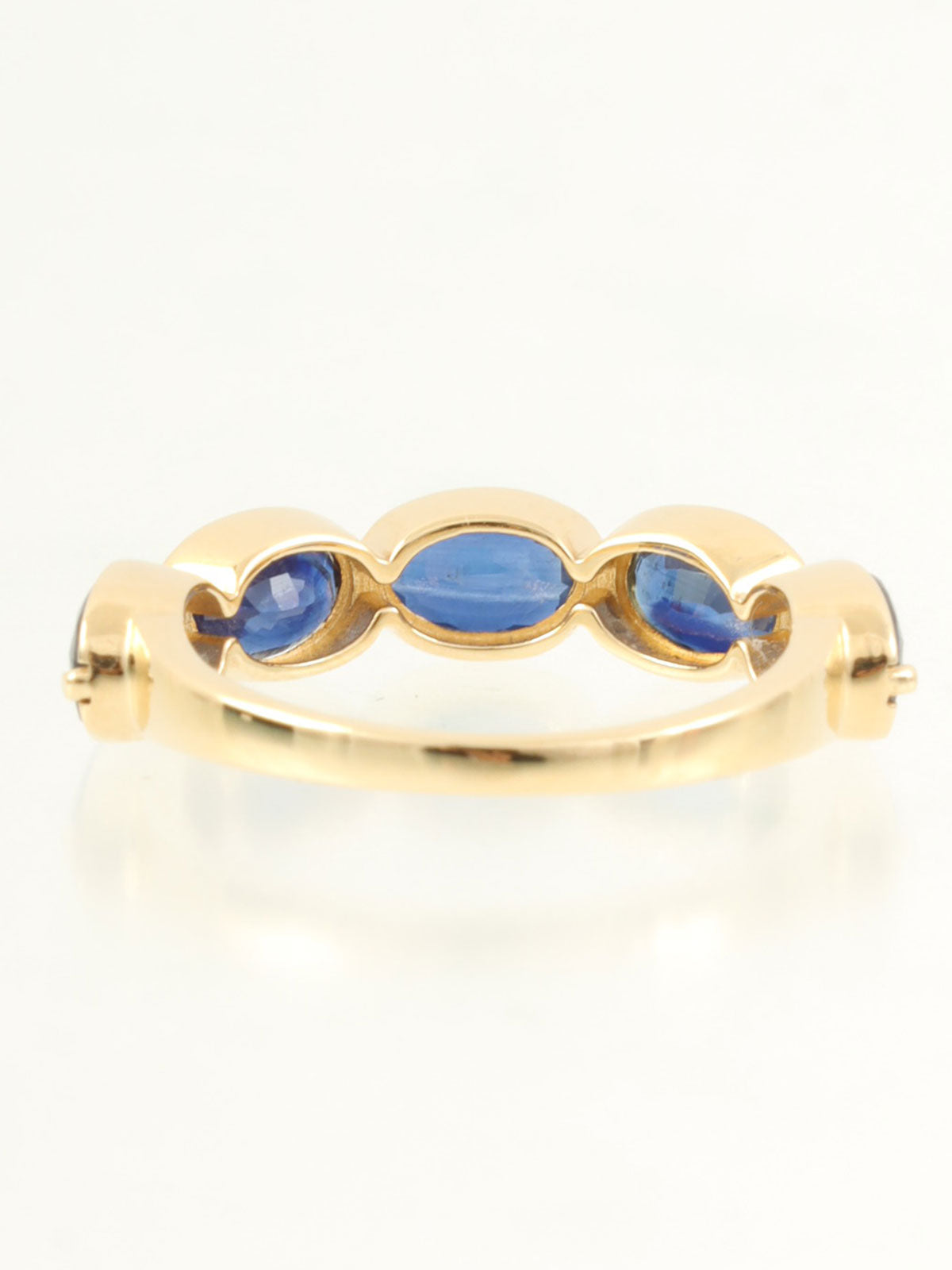 18K金蓝宝石戒指/蓝色