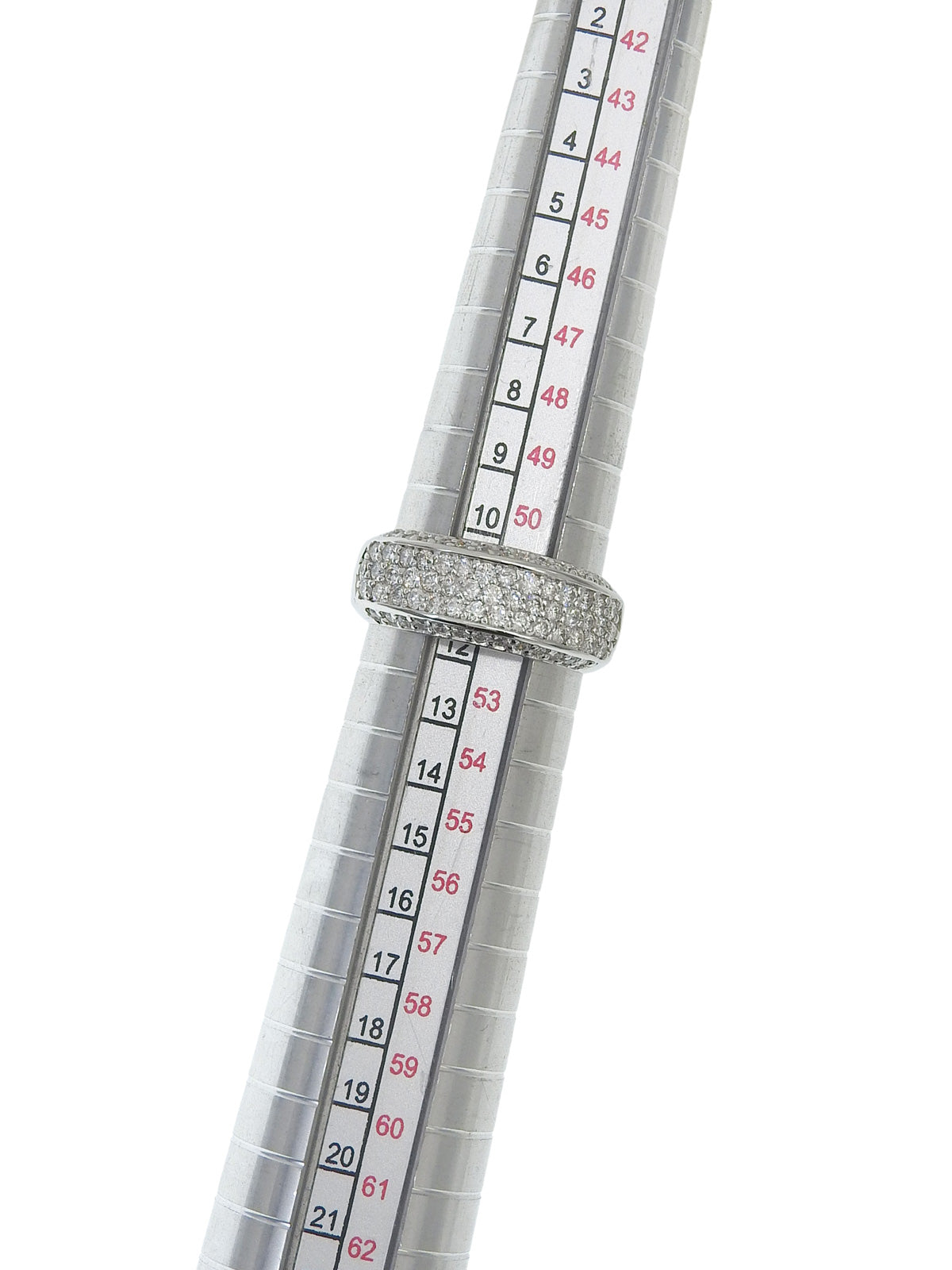 18K钻石设计银戒指