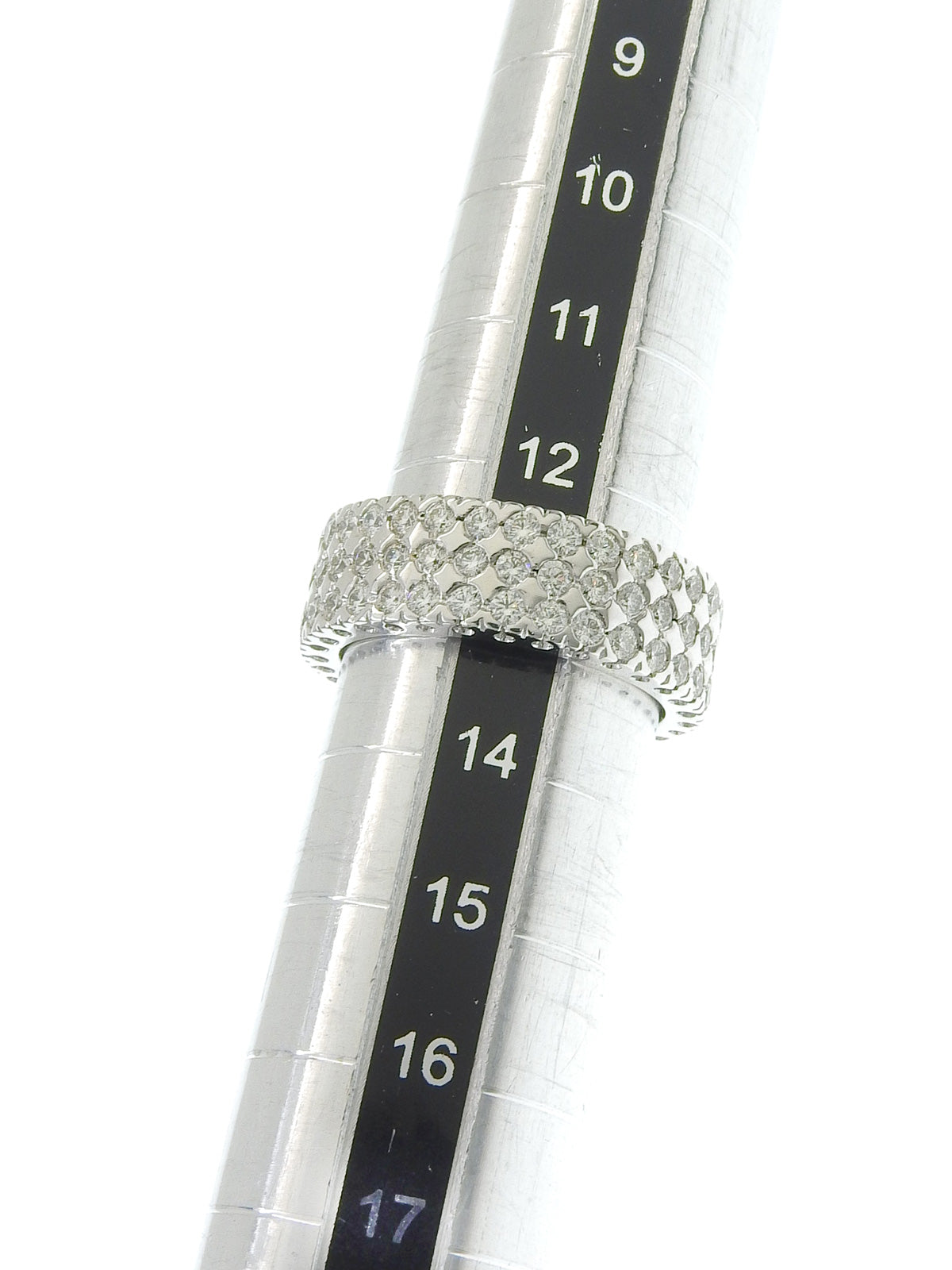 18Kダイヤモンドリング シルバー