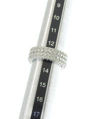 18Kダイヤモンドリング シルバー