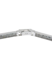 18K钻石手链，银色/浅蓝色