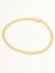 18Kテニスブレスレット ゴールド