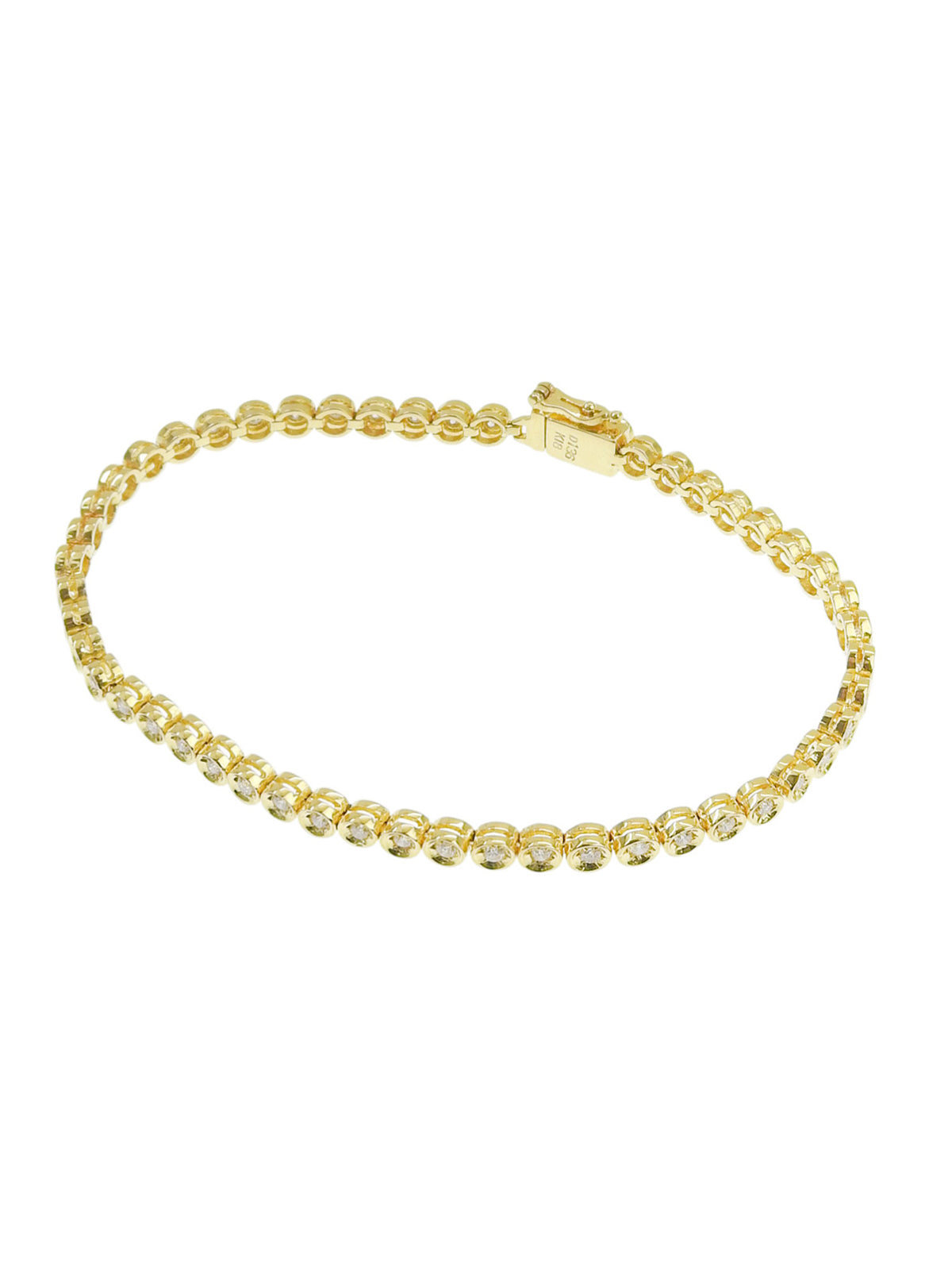 18K Gold Diamond Tennis Bracelet
