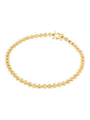 18K金镶钻网球链手链