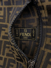 FF Zucca Pattern Jacket Brown