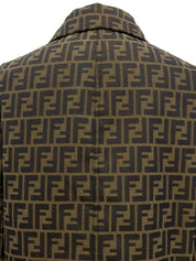 FF Zucca Pattern Jacket Brown