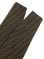 FF Zucca Pattern Jacket Brown