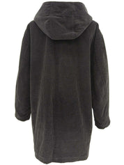 メデューサボタンダッフルコート チャコールグレー