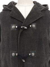 メデューサボタンダッフルコート チャコールグレー