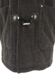 メデューサボタンダッフルコート チャコールグレー