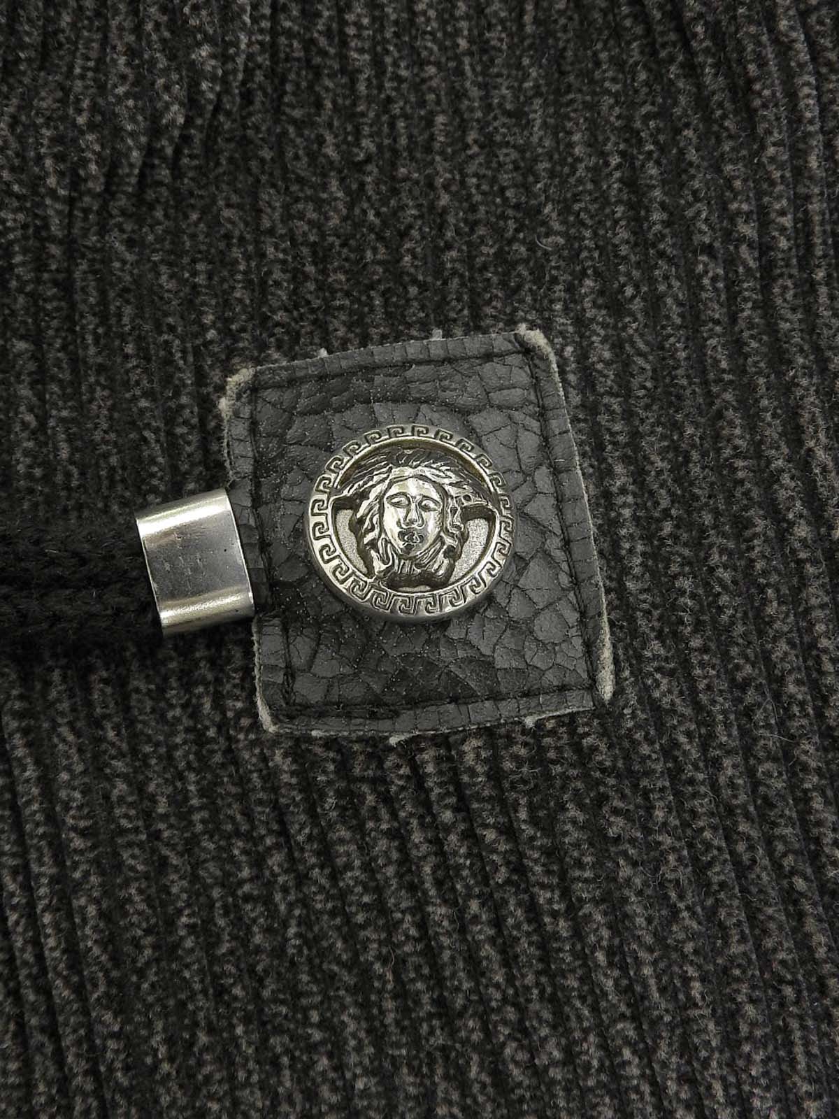 メデューサボタンダッフルコート チャコールグレー