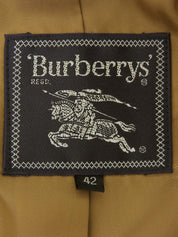 ロゴボタンダブルブレストジャケット ベージュ