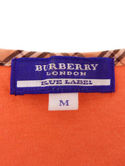 ロゴ刺繍ノースリーブトップス サーモンピンク