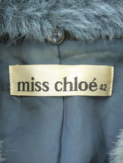 ファーストライプパターンジャケット ブラウン/ブルー