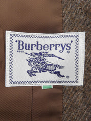 ツイードテーラードジャケット ブラウン